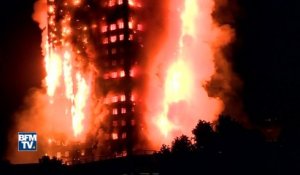 Incendie dans un immeuble de Londres: nuit d’inquiétude pour les habitants et riverains