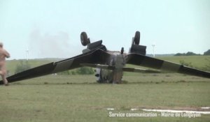 Un avion de chasse se crashe au décollage