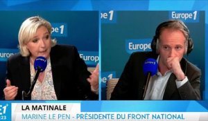 Marine Le Pen : "Il faut une proportionnelle intégrale"