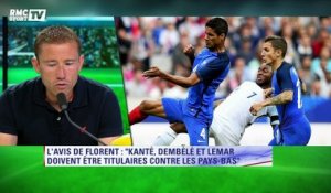 Florent Gautreau : "Kanté, Dembélé et Lemar doivent être titulaires contre les Pays-Bas"