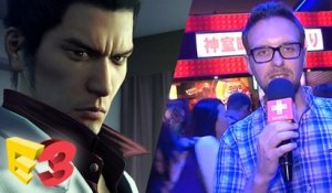 E3 2017 : On a joué à Yakuza Kiwami sur PS4, un remake qui sublime l’original