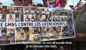 GM&S: nouvelle réunion à Bercy, manifestation de salariés