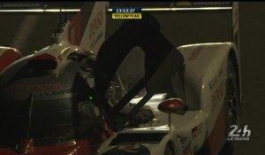 24 Heures du Mans: La Toyota #7 contrainte à l'abandon