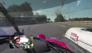 24 Heures du Mans: Nakajima sur sa Toyota #8 en pleine puissance