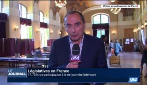Législatives en France: 17,75% de participation à la mi-journée