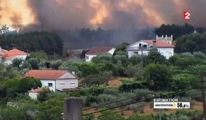 Incendies au Portugal - Reportage diffusé sur France 2