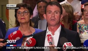 Législatives : Manuel Valls annonce avoir été réélu avec seulement 139 voix d'avance