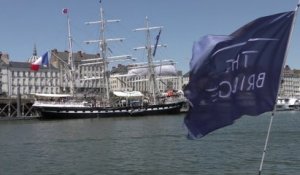 Avant Saint-Nazaire, le Belem se dévoile à Nantes