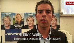 Interview de Ludovic Pajot (FN), benjamin de l'Assemblée Nationale