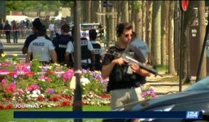 Tentative d'attentat à Paris: un homme a percuté un fourgon de la gendarmerie, pas de blessé