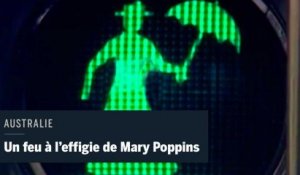 Une ville d’Australie inaugure le premier feu à l’effigie de « Mary Poppins »