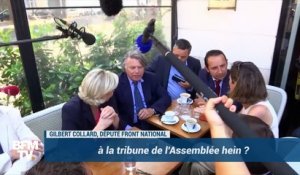 On a suivi les premiers pas de Marine Le Pen à l'Assemblée nationale