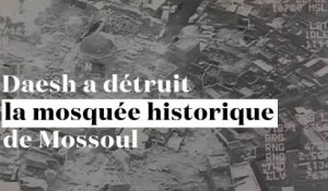 Daesh a détruit la mosquée historique de Mossoul