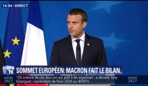 "L'Europe est notre meilleure protection face aux défis mondiaux", affirme Macron
