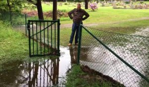 Un régis voulait passer par-dessus une flaque d'eau !! Fail