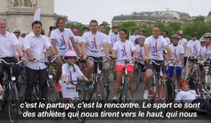 JO-2024: un vélodrome éphémère sur la place de l'Etoile à Paris