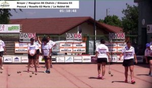 Secondes parties de poules, 12ème Trophée Charles Béraudier, Sport Boules, Satolas et Bonce 2017