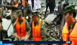 Chine: un glissement de terrain fait 140 disparus