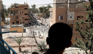 Bombardement d'une prison de DAECH en Syrie