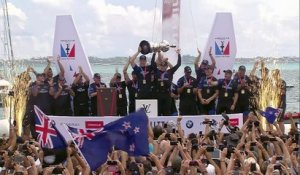 Voile: la Nouvelle-Zélande remporte la Coupe de l'America