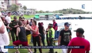 La Colombie en deuil après le naufrage d'un bateau rempli de touristes