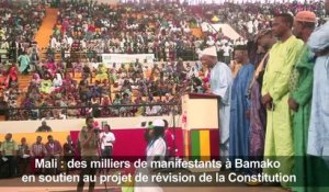 Les Maliens manifestent pour la révision de la Constitution (2)
