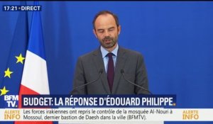 Déficit : Edouard Philippe dénonce "un dérapage inacceptable"