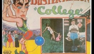 Le college (Sportif par amour) Buster Keaton  Film Muet  VOST Français