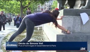 Décès de Simone Veil : Pluie d'hommage et de rassemblement à Paris