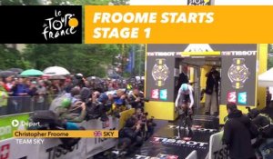 Froome- Étape 1 / Stage 1 - Tour de France 2017