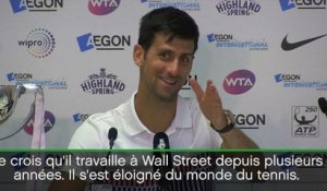 Eastbourne - Djokovic : "Mario Ancic ? La personne idéale"