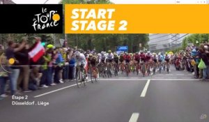 Départ / Start - Étape 2 / Stage 2 - Tour de France 2017