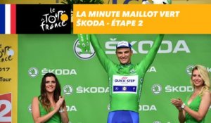 La minute maillot vert ŠKODA - Étape 2 - Tour de France 2017