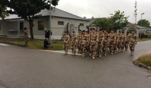 Le retour des soldats du 11e RAMA