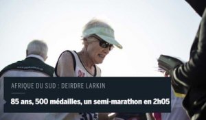 A 85 ans, une Sud-Africaine est recordwoman du semi-marathon