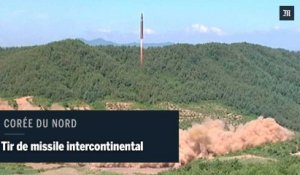 Tir de missile intercontinental nord-coréen le jour de la fête de l'indépendance américaine