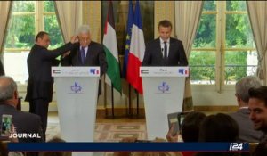 Conflit israélo-palestinien: Emmanuel Macron soutient la solution à deux Etats