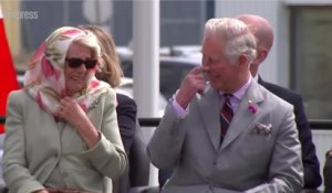 Le prince Charles et sa femme Camilla pris d'un fou rire incontrôlable