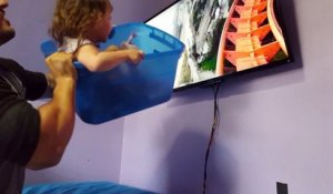 Simuler un simulateur de montagnes russes avec sa fille