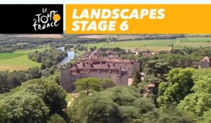 Paysages du jour / Landscapes of the day - Étape 6 / Stage 6 - Tour de France 2017