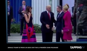 Donald Trump : La première dame polonaise lui met un vent magistral ! (vidéo)