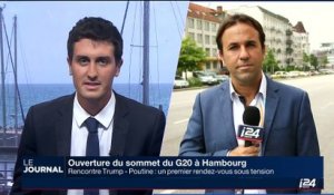 Ouverture du sommet du G20 à Hambourg