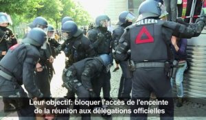 Hambourg: violents affrontements en marge du G20