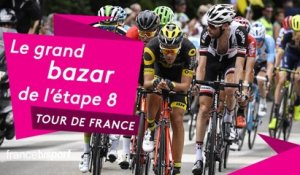 Tour de France 2017 : de Chavanel à Calmejane, le grand bazar de l'étape 8