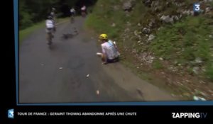Tour de France 2017 : Geraint Thomas abandonne après une chute (vidéo)