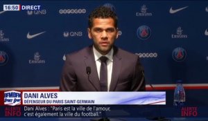 D. Alves : "Paris a un projet incroyable"