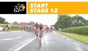 Départ / Start - Étape 12 / Stage 12 - Tour de France 2017