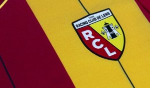 Le RC Lens présente son maillot domicile