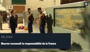 Macron sur le Vél d'Hiv : "C'est bien la France qui organisa la rafle"