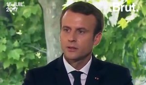 Emmanuel Macron commémore la Rafle du Vel d'Hiv